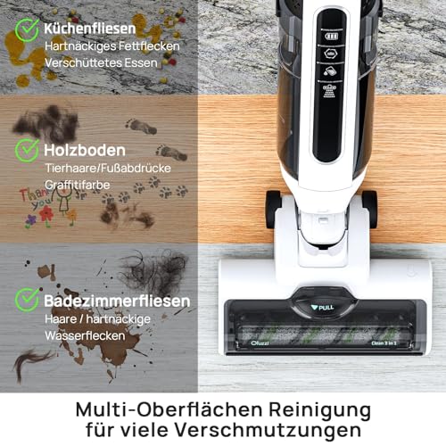 Hartbodenreiniger Ofuzzi W10 Pro Nass und Trockensauger