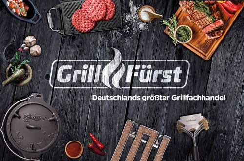 Edelstahl-Plancha Grillfürst Universal Edelstahl Plancha