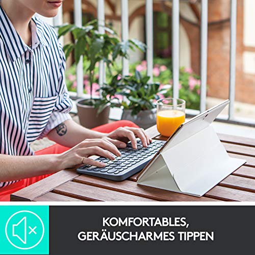 Funktastatur Logitech K380 Kabellose Bluetooth-Tastatur, Multi-Device