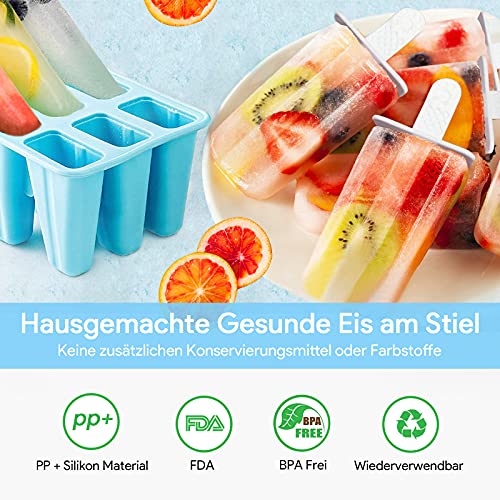 Eis-am-Stiel-Formen AmzKoi Eisformen Eis am Stiel Silikon