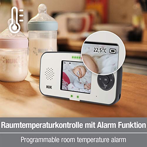 babyphone NUK Eco Control 550VD Digitales , mit Kamera und Video