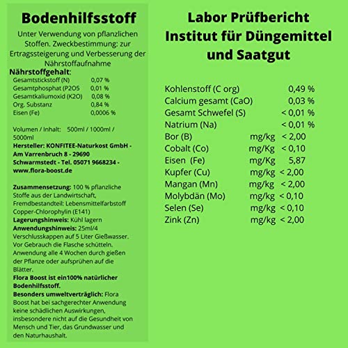 Rhododendron-Dünger Flora Boost Konfitee Rhododendron Dünger 500ml