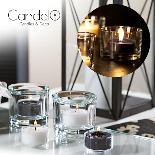 Duft-Teelichter Candelo 24er Set Ambiente Black Rose