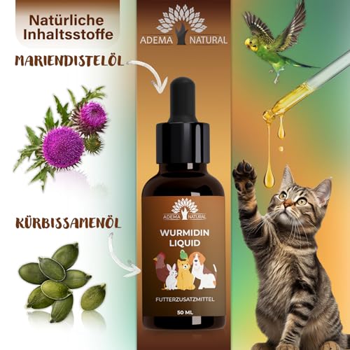 Wurmkur Hund ADEMA NATURAL ® WURMIDIN Liquid, Wurmkur