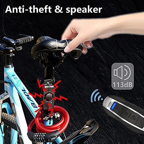 Fahrrad-Diebstahlschutz OBEST Drahtlose Motorrad Fahrrad Alarm