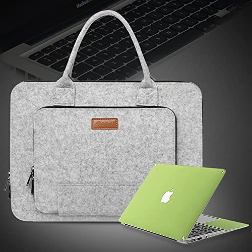 Laptoptasche Ropch 15,6 Zoll, Filz Laptophülle Sleeve Notebooktasche