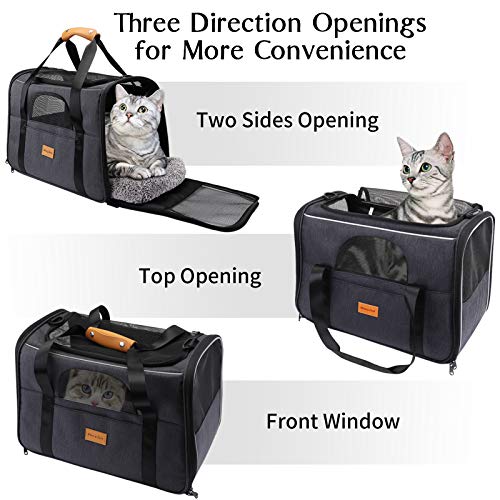 Katzentransportbox morpilot Hundetasche, atmungsaktiv