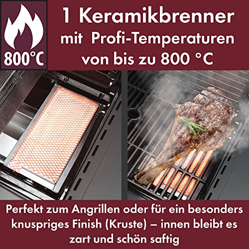 Gasgrill 4 Brenner ProfiCook ® Gasgrill 4-Brenner