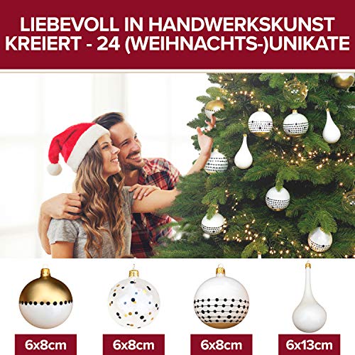 Weihnachtskugeln PURE LIVING INTERIOR DESIGN Glas