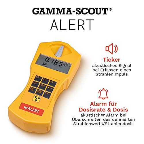 Geigerzähler GAMMA-SCOUT Alert | für Radioaktivität