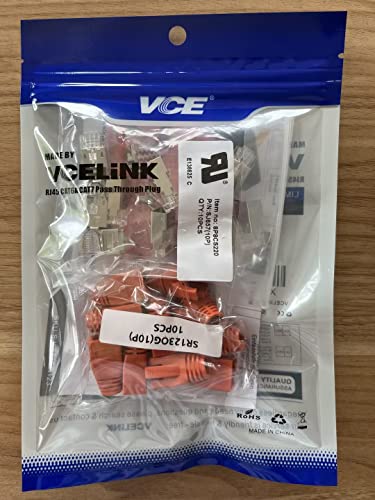 RJ45-Stecker VCELINK 2. Gen. Netzwerkstecker Cat7 Cat6A