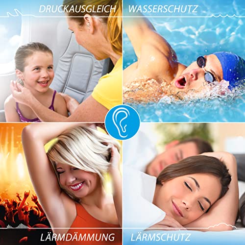 Ohrstöpsel Schwimmen SANOHRA swim Ohrstöpsel für Kinder