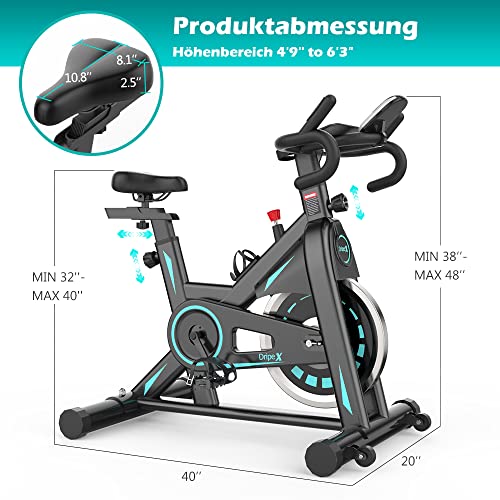 Indoor Bike Dripex Heimtrainer Fahrrad