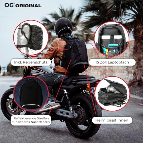 Motorradrucksack OG Original EZ-RiderPRO Motorrad Rucksack