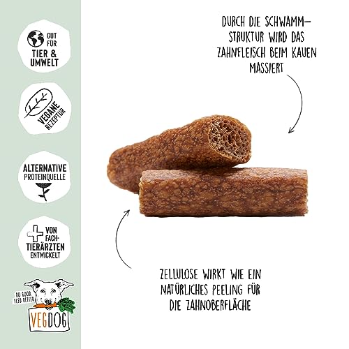 Veganes Hundefutter VEGDOG DENTALS vegane Kausticks