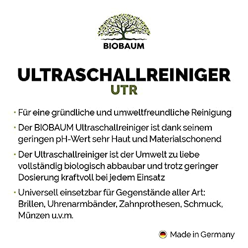 Ultraschallreiniger-Flüssigkeit Biobaum ® Ultraschallreiniger