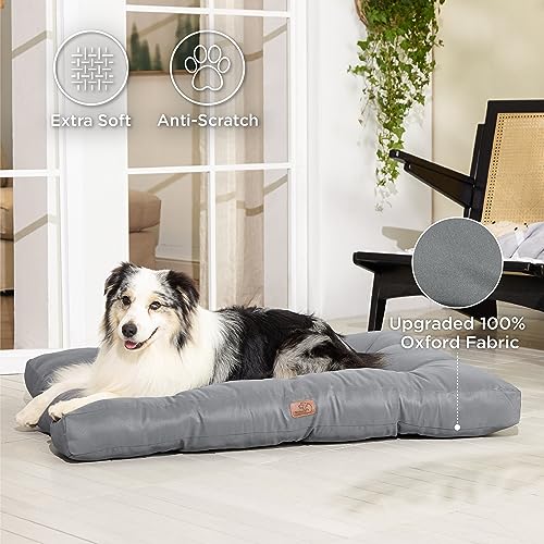 Hundebett Bedsure Hundekissen waschbar – 110×89 cm