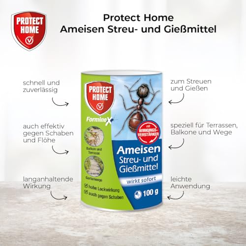 Ameisengift PROTECT HOME Forminex Ameisen Streu- und Gießmittel