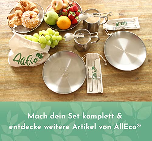 Edelstahl-Schüssel-Set AllEco ® Edelstahl Schüssel 4er Set 13cm