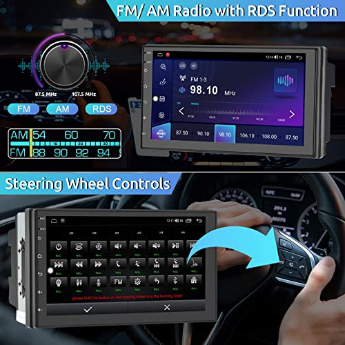 Navi mit Rückfahrkamera Hodozzy Android 12 Autoradio 8 Kern