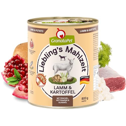 Hunde-Nassfutter GranataPet Liebling’s Mahlzeit Lamm & Kartoffel