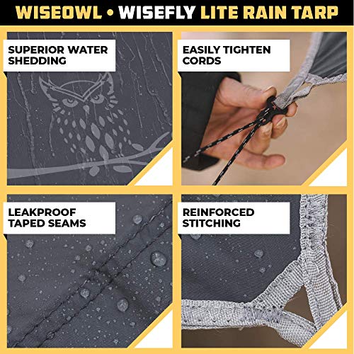 Tarp Wise Owl Outfitters Camping, wasserdicht, Regenfliegenplane