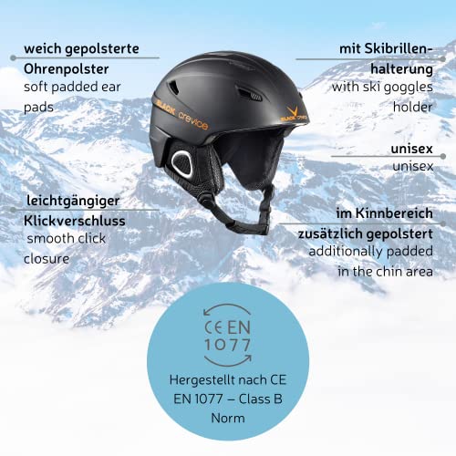 Snowboardhelm Black Crevice Skihelm Kitzbühel, BCR143764