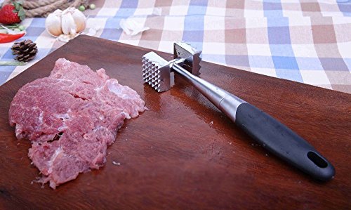 Fleischklopfer eShops ltd Edelstahl Fleischhammer Steakhammer