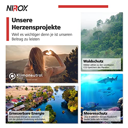 Pömpel Nirox Saugglocke, Ausgussreiniger mit Hochdruck