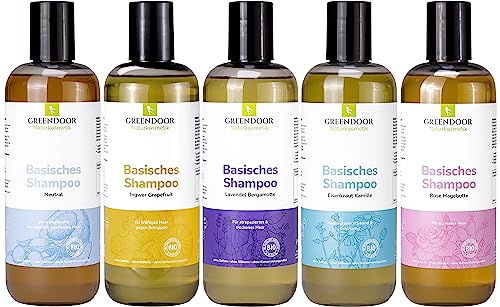 Basisches Shampoo GREENDOOR basisches Bio Natur Shampoo