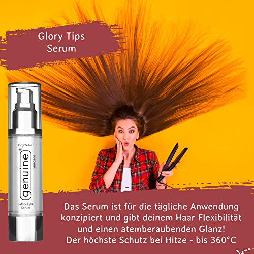 Hitzeschutzspray genuine haircare Glory Tips 360°C Hitzeschutz