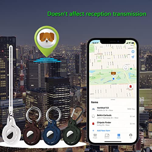 Airtag-Anhänger Todoxi Anhänger für Airtag Schlüsselanhänger