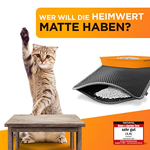 Katzenklo Matte Heimwert Katzenstreu Katzenmatte