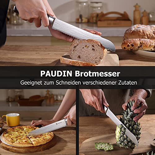 Brotmesser PAUDIN mit Wellenschliff Profi 20 cm