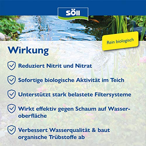 Teichbakterien Söll 80409 BioBooster für klares Wasser rein