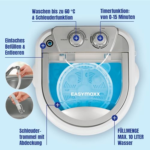 Mini-Waschmaschine CLEANmaxx EASYmaxx