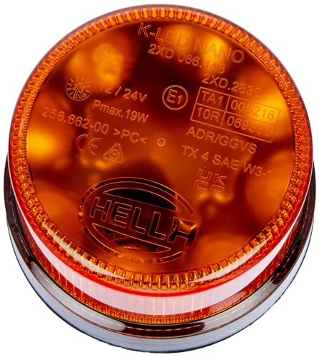 Warnleuchte Hella, LED-Blitz-Kennleuchte, K-LED Nano, 12/24V