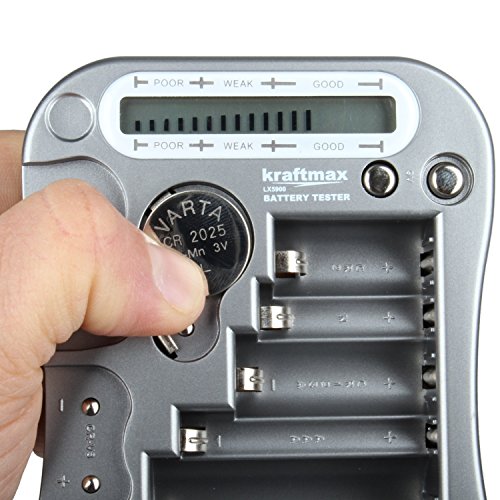 Batterietester kraftmax V2 Professional, Universal Batterie u. Akku