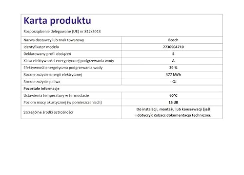 Durchlauferhitzer Bosch Thermotechnik Elektronischer Tronic