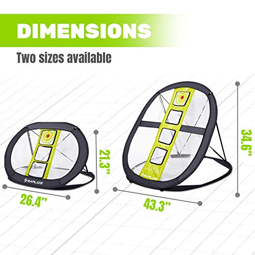 Golf-Übungsnetz SAPLIZE Golf Chipping Netz, Stark stabiles Pop Up