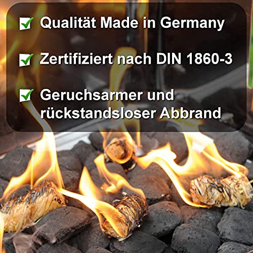 Kaminanzünder FLAMMBURO 10kg = ca. 800 Stück Anzündwolle