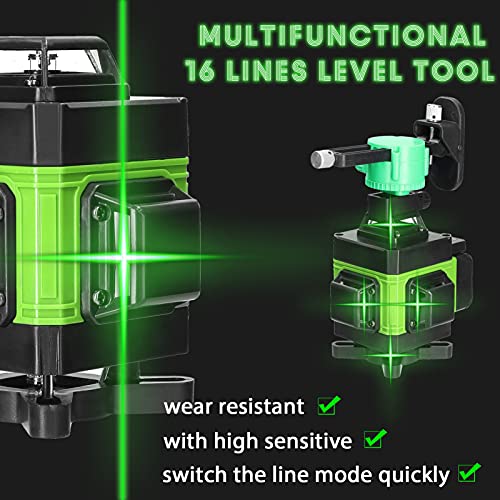 Kreuzlinienlaser mit Stativ VISLONE Multifunktionaler 4D-Laser