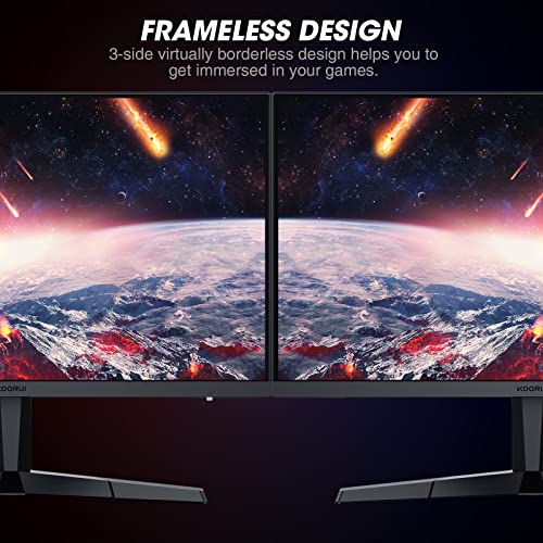 Gaming-Monitor (24 Zoll) KOORUI 24 Zoll Gaming Monitor 165Hz