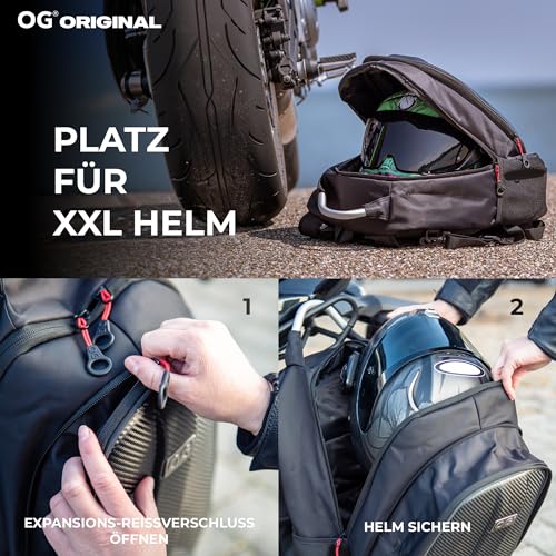 Motorradrucksack OG Original GetAway Motorrad Rucksack