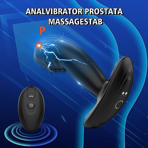 Analvibrator Ruccas für Mann Anal Dildo Vibrator Analplug