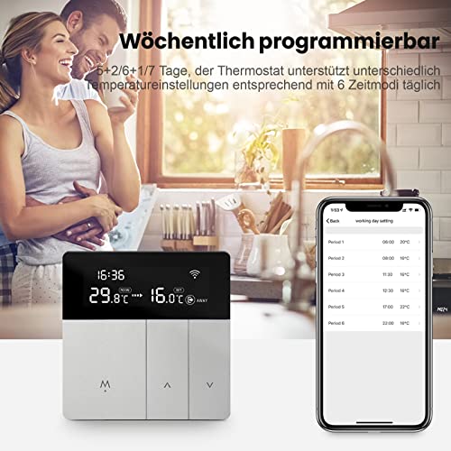 Raumthermostat WLAN AVATTO Thermostat für Elektrische