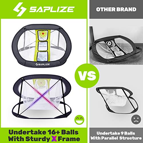 Golf-Übungsnetz SAPLIZE Golf Chipping Netz, Stark stabiles Pop Up