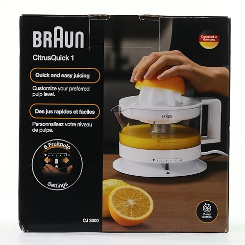 Saftpresse Braun Household Tribute Collection CJ 3000 Zitruspresse