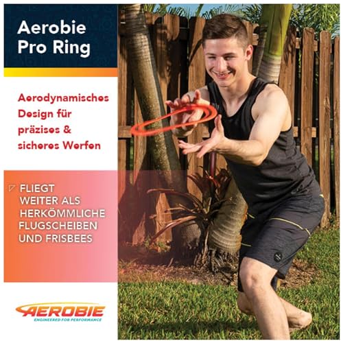 Frisbee Aerobie Pro Flying Ring Wurfring mit Durchmesser 33 cm