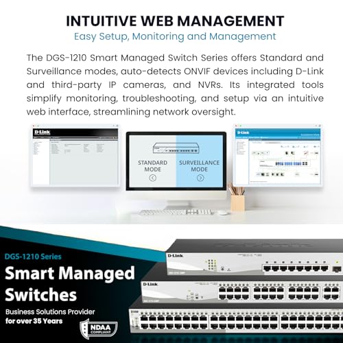 D-Link-Switch D-Link DGS-1210-26 gemanaged L2 Gigabit